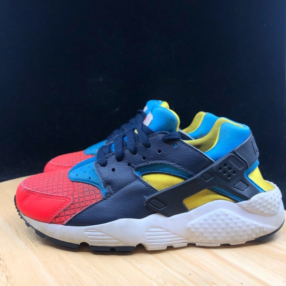 Nike Boys Huarache Run BQ7096-600 Multicolor - Picture 7 of 9